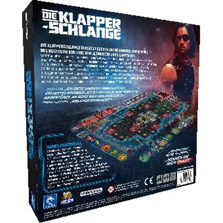 HeidelBÄR Games Die Klapperschlange (Escape from New York) Brettspiel zum Kultfilm, Kennerspiel Deutsch 1-4 Spieler ab 13 Jahren – Bild 2