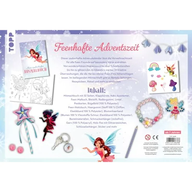 Frech Zauberhaft Feen-Adventskalender, 24 Überraschungen für kreative DIY-Ideen – Bild 9