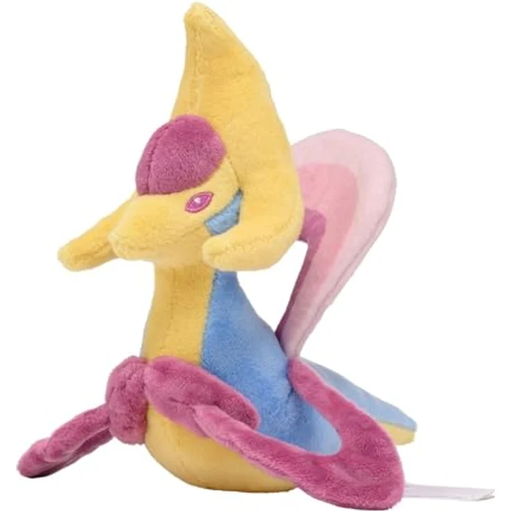 Tinisu Pokemon Cresselia Kuscheltier - 17 cm Plüschtier Cresselia, mit Mikroperlen gewichtet – Bild 1