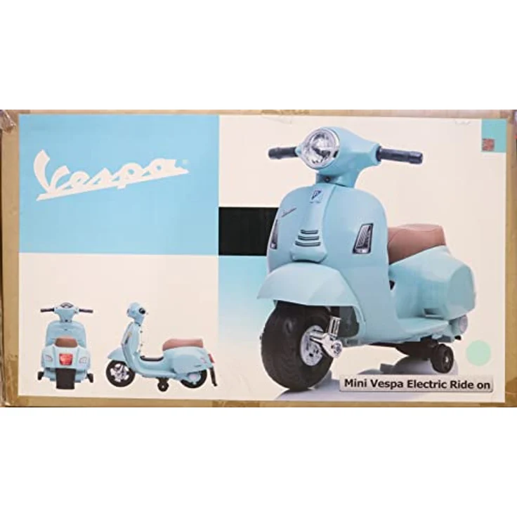 TURBO CHALLENGE Vespa GTS, Elektrischer Roller in Rosa, mit Gaspedal, Beleuchtung und Sound, max. 25 kg, wiederaufladbare Batterien, geeignet für Kinder ab 24 Monaten – Bild 4