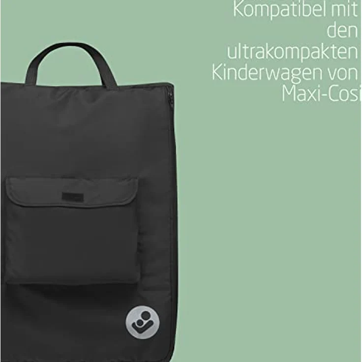 Maxi-Cosi ultrakompakte Reisetasche, Kinderwagen-Reisetasche, kompatibel mit allen Maxi-Cosi ultrakompakten Kinderwagen und Buggys, schwarz – Bild 6
