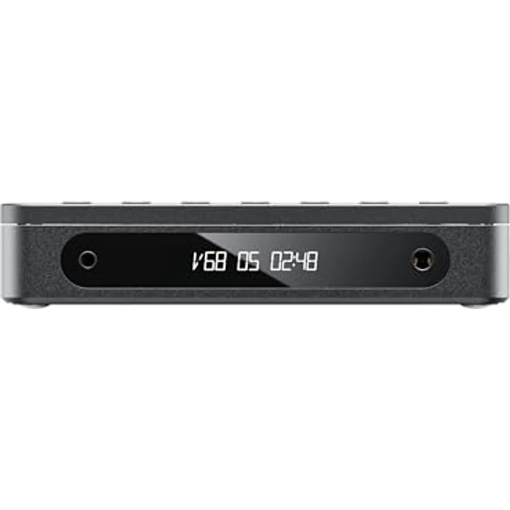 FiiO DM13, tragbarer Stereo-CD-Player mit USB-Ripping, optischen/koaxialen Ausgängen, ausdauerndem Akku, schwarzes Bluetooth – Bild 3