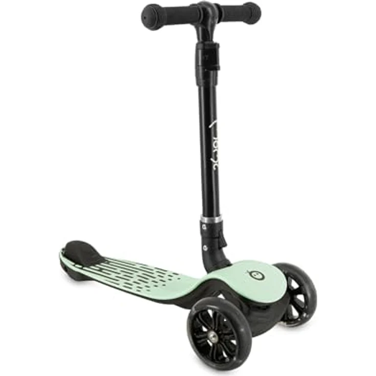 MoMi 3-Rad-Kinderroller SAN 2-in-1, höhenverstellbare Lenkstange 60/66/72 cm, klappbar, LED-Räder mit ABEC-7 Kugellagern, Trittbremse, 2,7 kg, für Kinder ab 3 Jahren – Bild 1