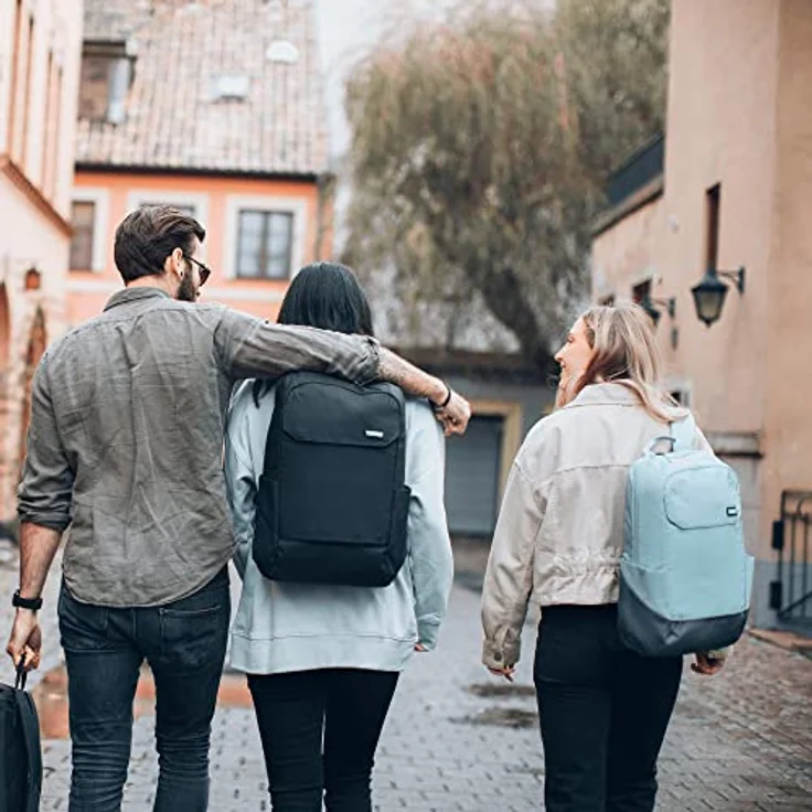 Thule Lithos 16, Schulrucksack für 14" Laptop mit gepolstertem Fach, Klappenverschluss und verstellbarer Klappe, 43 cm – Bild 5