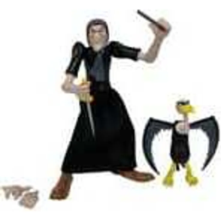 Boss Fight Studio Popeye Actionfigur Wave 02, Sea Hag mit Messer, Zauberflöte und Geier-Gefolgsmann, 1:12 Skala