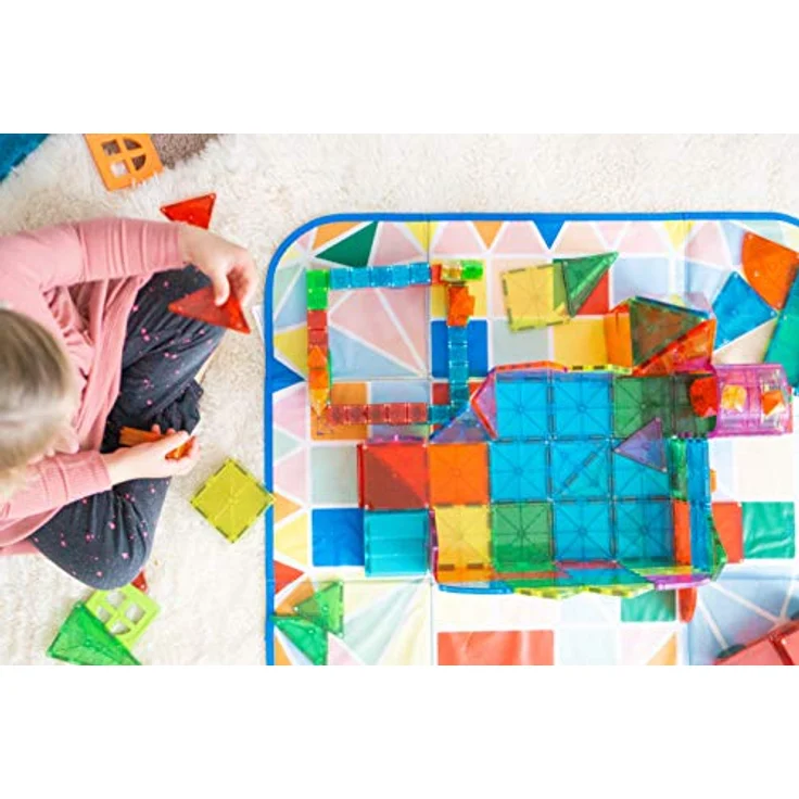 Magna-Tiles Storage Bin and Interactive Play-Mat – Bild 4