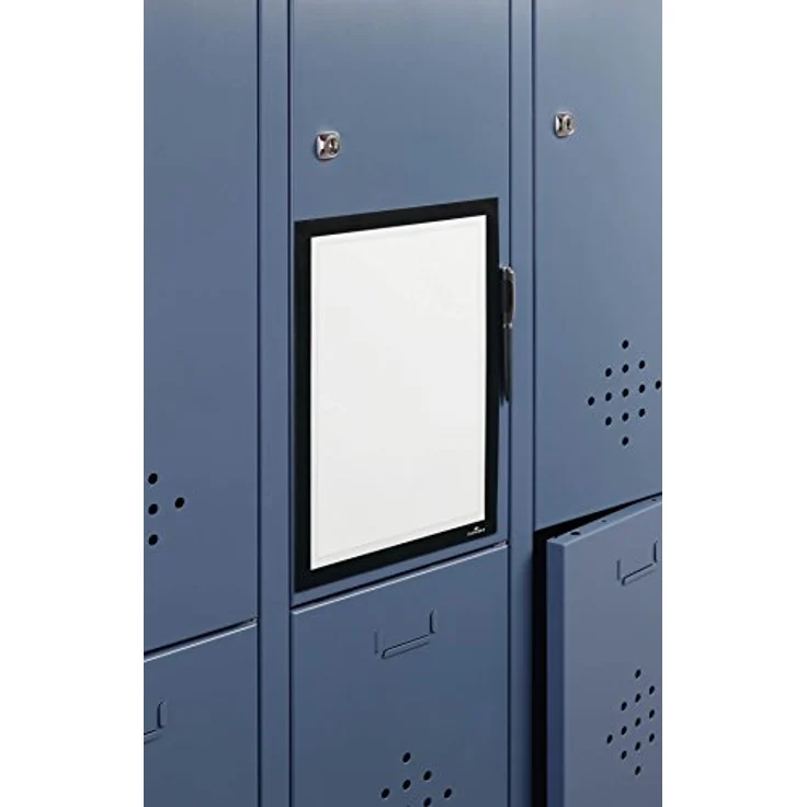 Durable Info-Rahmen Duraframe Magnetic Note (A4, offener Magnetrahmen mit Stifthalter), 1 Stück, schwarz, 498901 – Bild 3