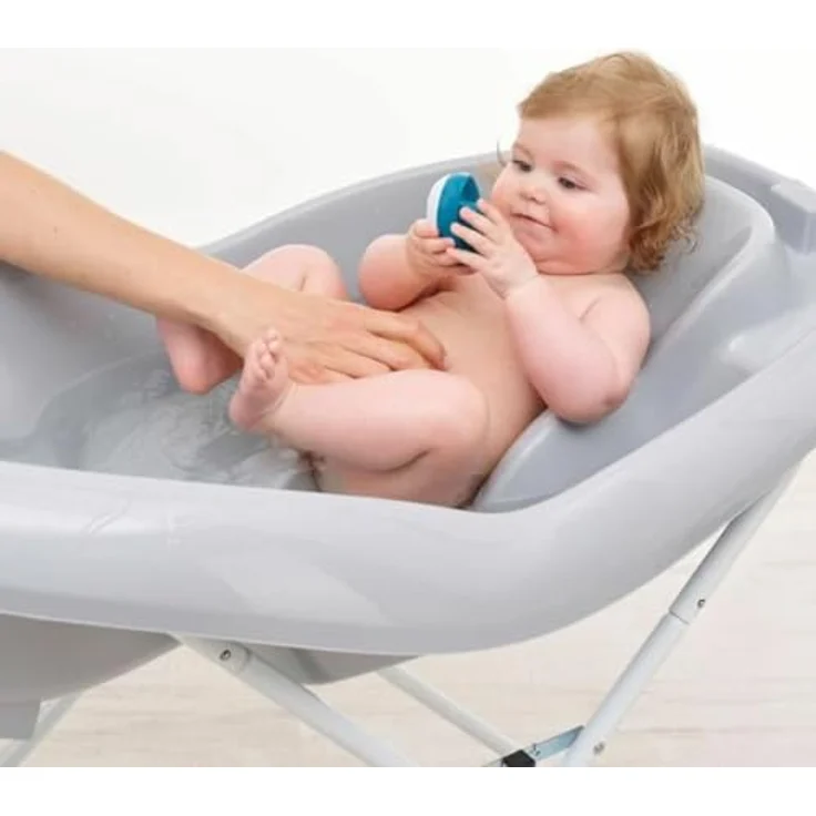 Thermobaby Badewannenfüße Lagon, rutschfeste Füße für mehr Sicherheit, klappbar und platzsparend für Reisen – Bild 4
