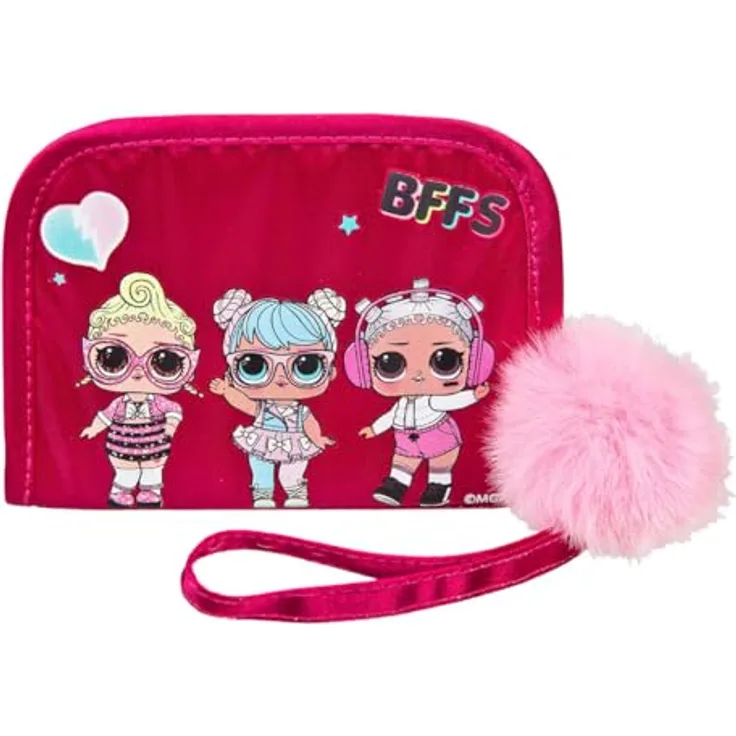 UNDERCOVER Geldbörse L.O.L. Surprise BFFS, Kinderportemonnaie mit ausreichend Platz für Kleingeld und Karten, kompakt und handlich