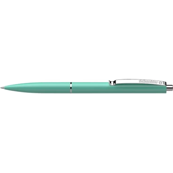 Schneider K15 Kugelschreiber, 50er Set in assortierten Pastellfarben, blaue Schreibfarbe, auswechselbare Mine M – Bild 3