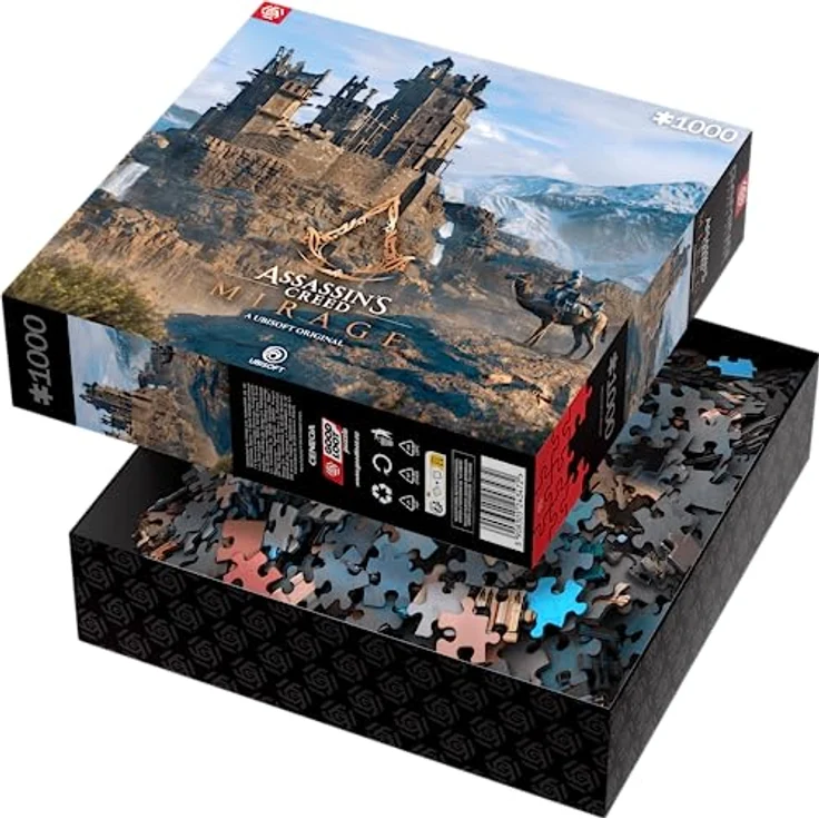 Good Loot GDL24347 Assassin's Creed Mirage Puzzle, 1000 pcs, Spectacular Graphics, Special Collection, Solid Structure, Canvas effect, 68.3 x 48 cm, European Union制造, Age 12+ – Bild 3