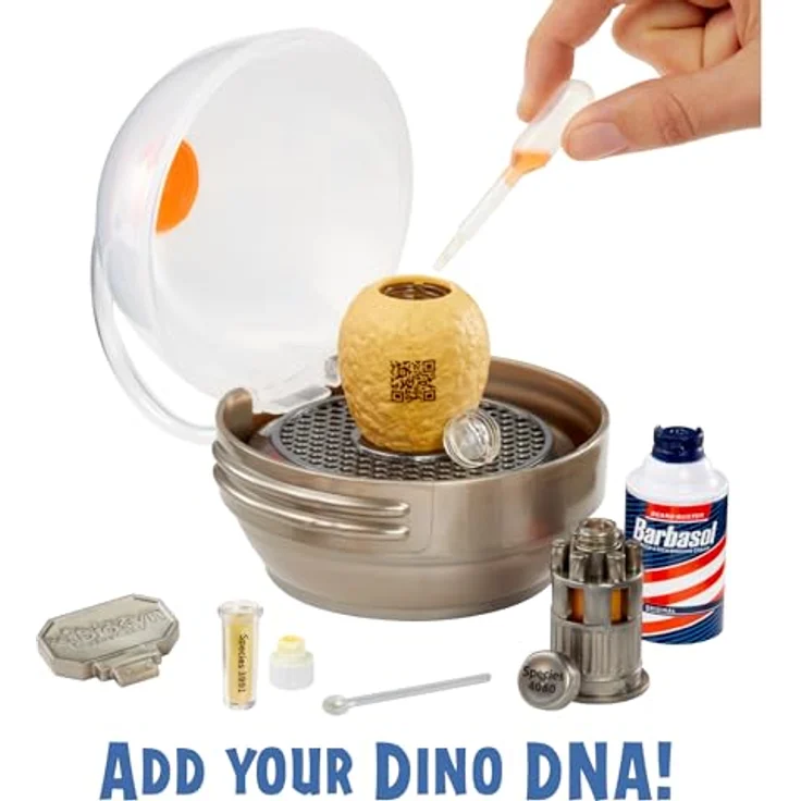 MGA ENTERTAINMENT MGA's Miniverse Kreativset - Make It Mini Dinosaurs (Jurassic World), inkl. Farbwechseleffekt und 12 Sammel- und Bastelprodukten – Bild 2