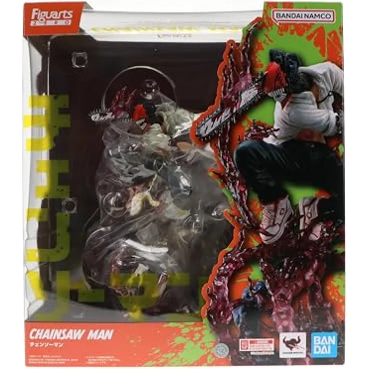 TAMASHII NATIONS - Kettensägenmann FiguartsZERO Statue, dramatic pose, 21 cm, Bandai Spirits – Bild 2