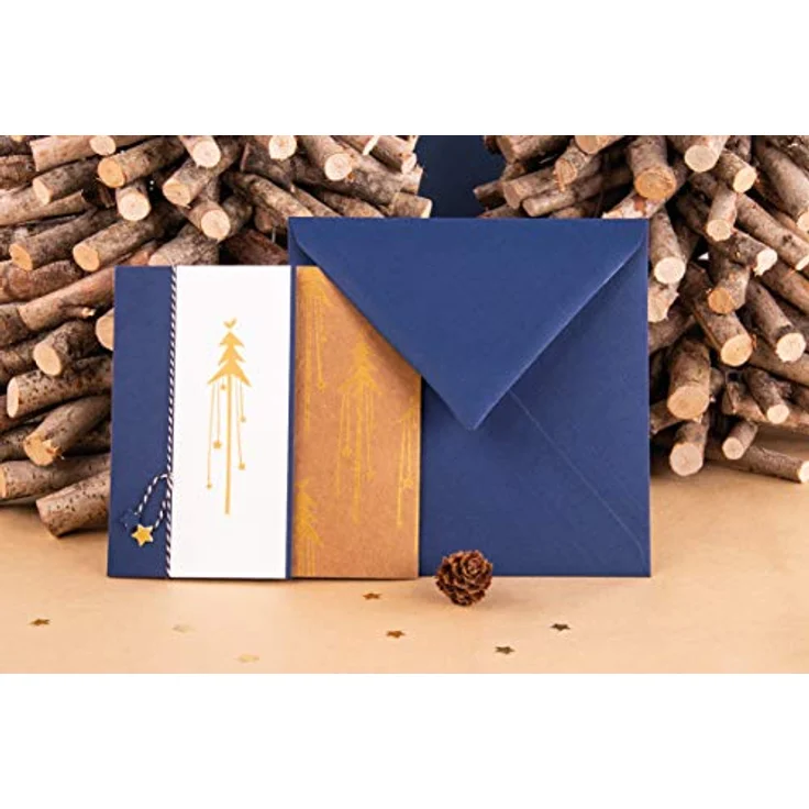 Rayher 29194000 Stempel "Von Herzen Frohe Weihnachten", 3x12cm – Bild 2