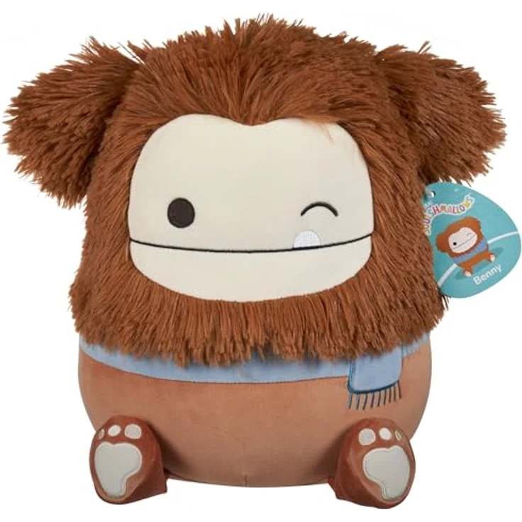 Squishmallows SQCR07266 - Benny der Bigfoot 30 cm, superweiches Kuscheltier, offizielles Jazwares Plüsch – Bild 1