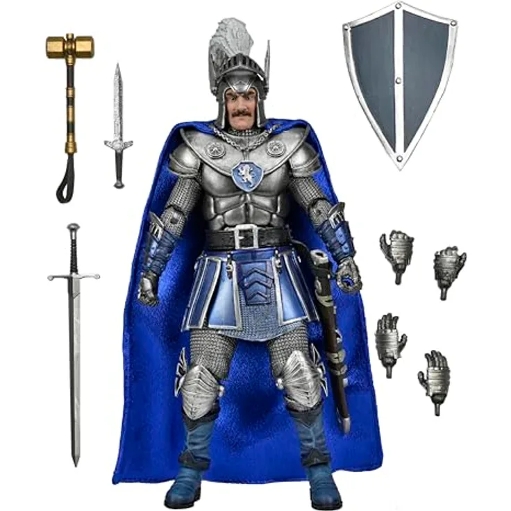 Neca Dungeons & Dragons Figurine Ultimate Strongheart, Actionfigur 18 cm mit Zubehör in Fensterbox