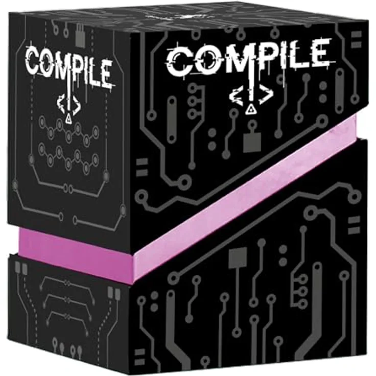 Pegasus Spiele Compile, Brettspiel mit strategischen Kartenelementen