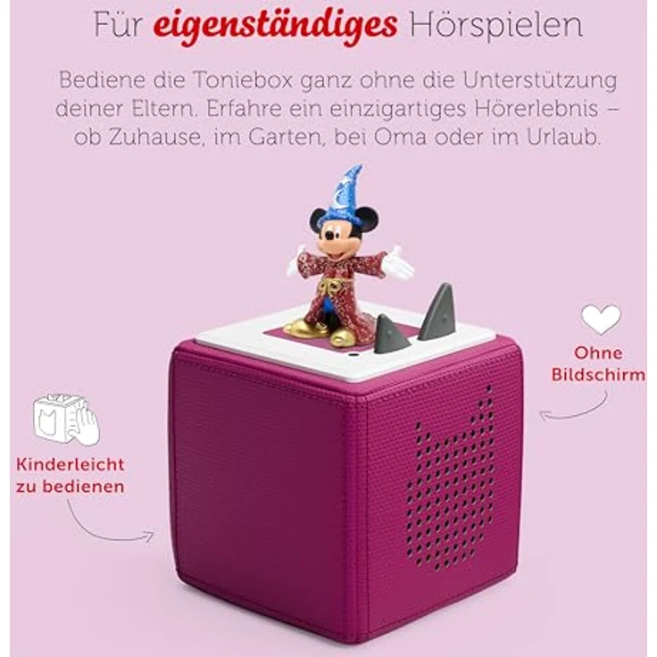 tonies Hörspielfigur Disney Fantasia, Hörfigur für die Toniebox mit klassischer Musik und fantasievollen Welten – Bild 2