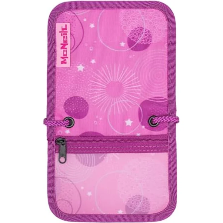 McNeill Brustbeutel Pinky, Kinder-Brustbeutel für sicheren Transport von Kleingeld und Ausweisen – Bild 2