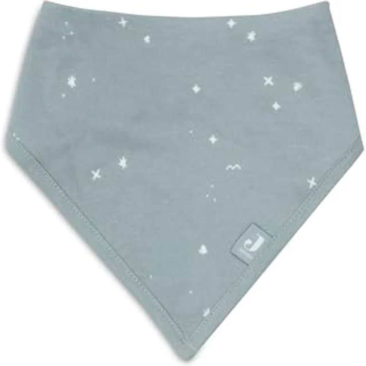 Jollein Sabberlätzchen Baby - Bandana Twinkling, Sea Green - 2er Pack - 100% Baumwolle - Mit Klettverschluss – Bild 3