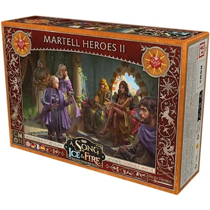 CMON , A Song of Ice & Fire – Helden von Haus Martell II , Erweiterung , Tabletop , 2 Spieler , Ab 14+ Jahren , 45-60 Minuten , Deutsch , Mehrsprachig – Bild 3