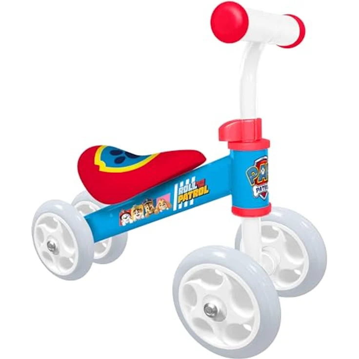 Stamp PA450250 PAW Patrol Four Wheels Baby Walker, BLEU - Stabiler Stahlrahmen, 4 große PVC-Räder, verstellbarer Lenker – Bild 1