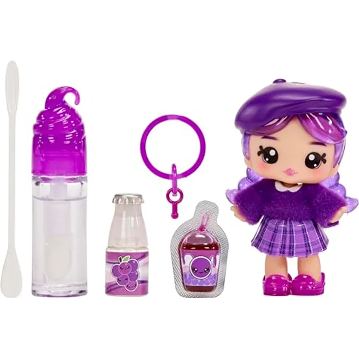 MGA Yummiland Lipgloss D Greta Lila, DIY Lipgloss-Set mit Greta Grape, lila