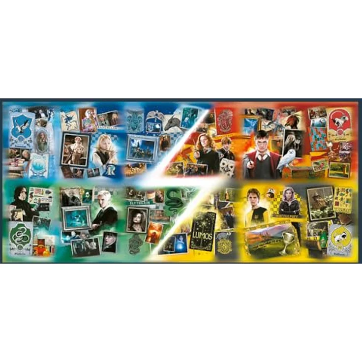 Trefl Prime - Puzzle UFT: Harry Potter, The Houses of Hogwarts - 9000 Teile, Großes Spiel, Dickster Karton, Bio, EKO, Unterhaltung für Erwachsene und Kinder ab 12 Jahren – Bild 2