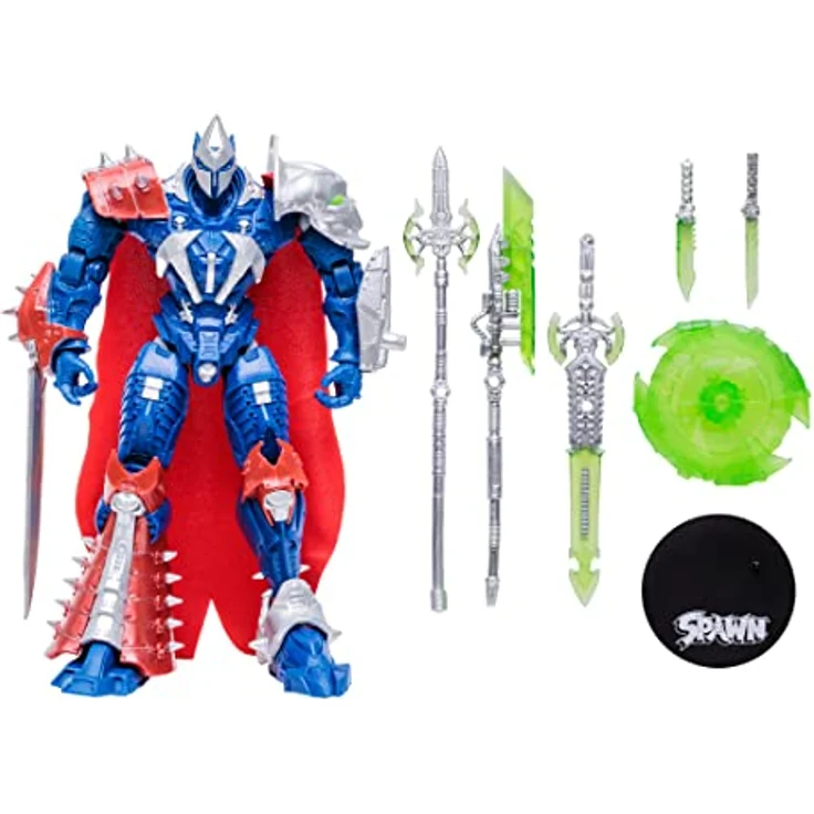 McFarlane Toys Spawn Actionfigur Manga, 18 cm, mit 22 Artikulationspunkten und Zubehör, Designer Edition (SDCC) – Bild 7
