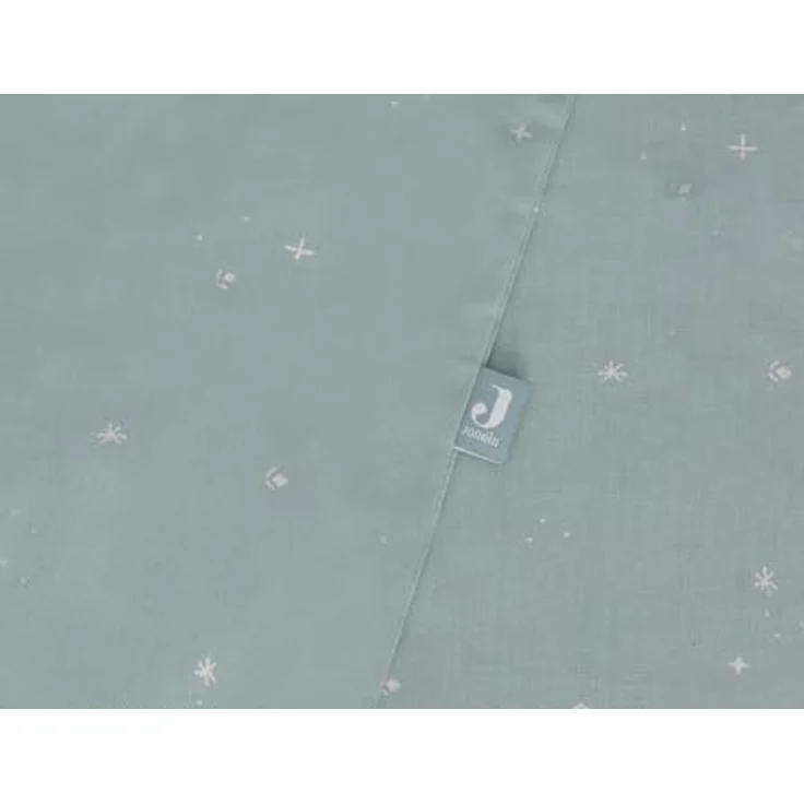 Jollein Kinderbettwäsche Twinkling, Sea Green - 100x140cm, 100% Baumwolle, OEKO-TEX Zertifiziert, Babybettwäsche mit Kissenbezug, Bettwäsche Set – Bild 2