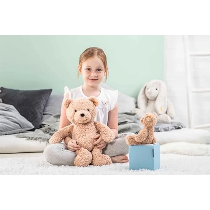 Steiff 113512 Soft Cuddly Friends Jimmy Teddybär Bär, Hellbraun – Bild 5