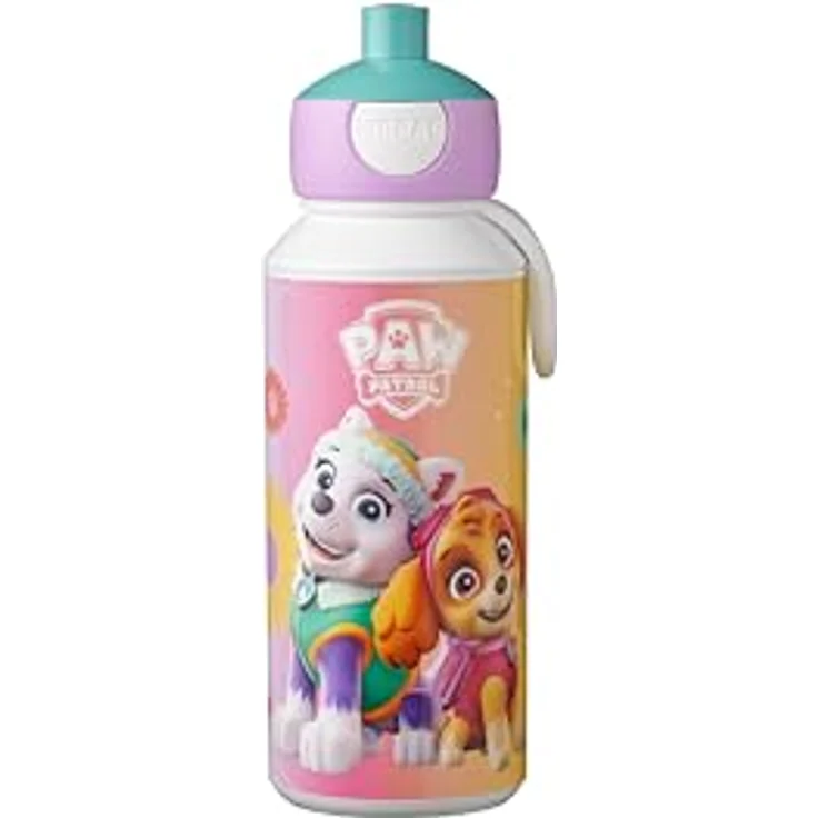 Mepal CAMPUS Trinkflasche Pop-Up 400 ml Paw Patrol Girls – Bild 2