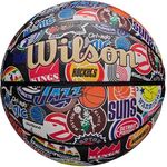 Wilson NBA All Team Retro BSKT, Basketball für verschiedene Sportarten, wetterbeständig