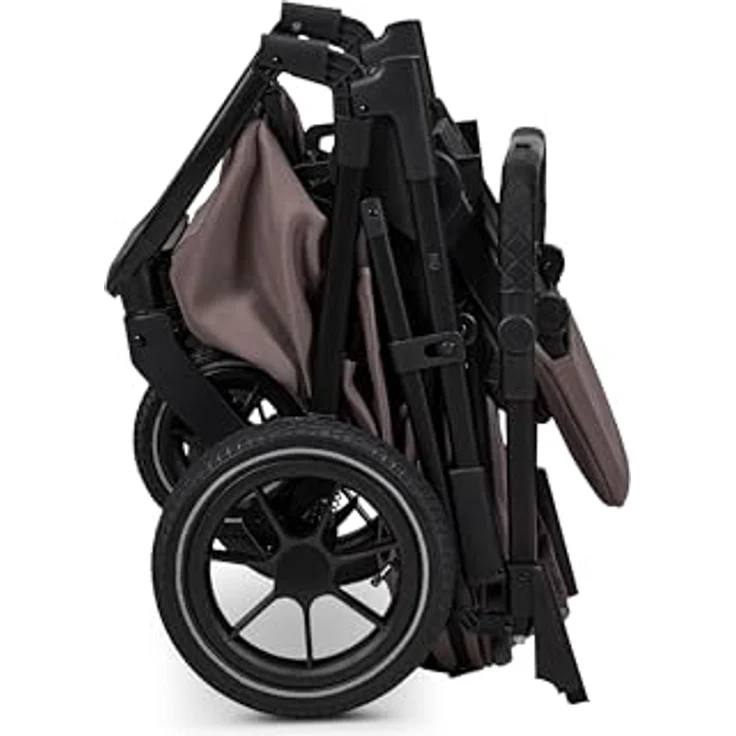 Moon PIÙ Kinderwagen / Kombikinderwagen mit vielseitigen Funktionen, grau – Bild 10