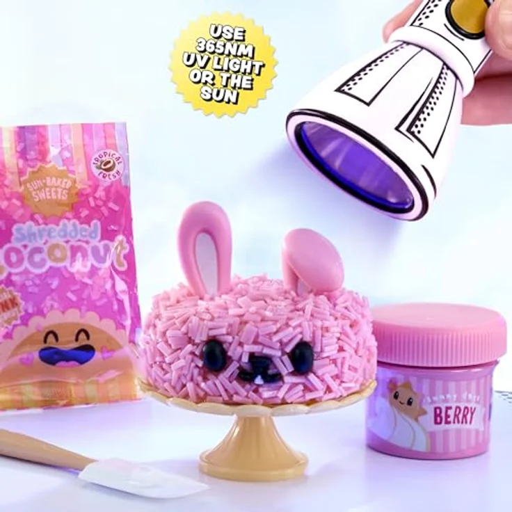 MGA ENTERTAINMENT MGA's Miniverse - Make It Mini Frühlings-Edition, Kreativset zur Gestaltung von Miniatur-Gerichten und Pflanzen, UV-härtendes Harz – Bild 3