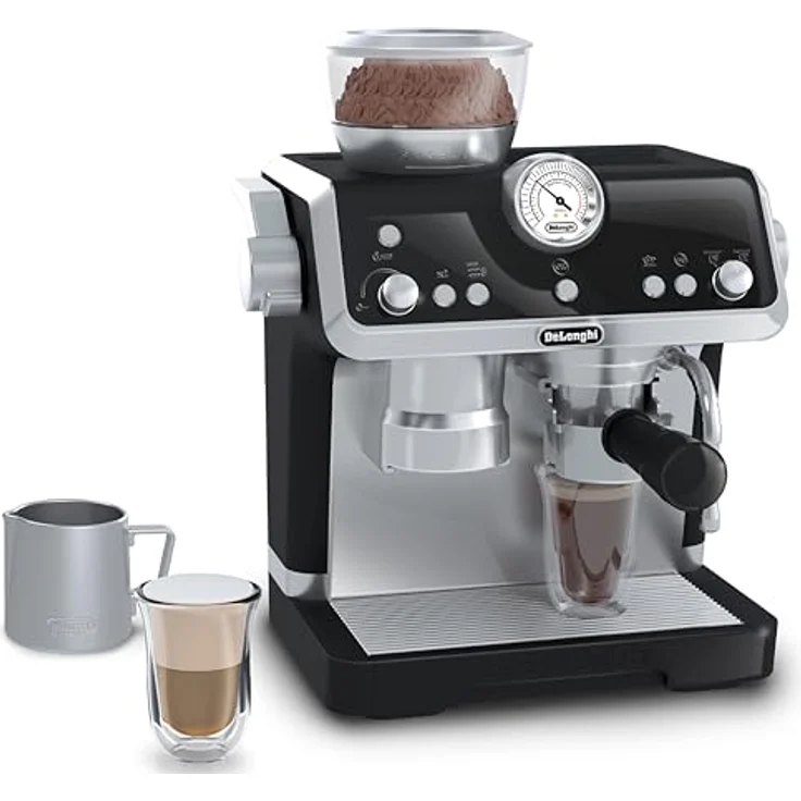 Casdon DeLonghi Barista Kaffeemaschine für Kinder, mit Soundeffekten und Zubehör, ab 3 Jahren – Bild 1