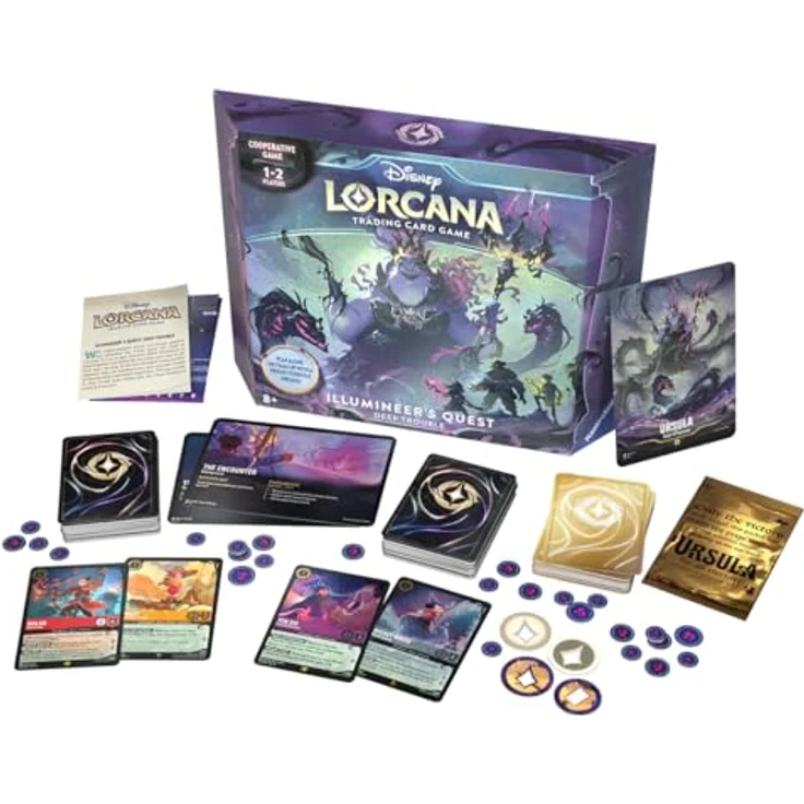 Ravensburger Disney Lorcana Trading Card Game: Set 4 - Spezial Geschenk-Set (Englisch) - Inklusive Booster Packs und exklusive Spielinhalte – Bild 1