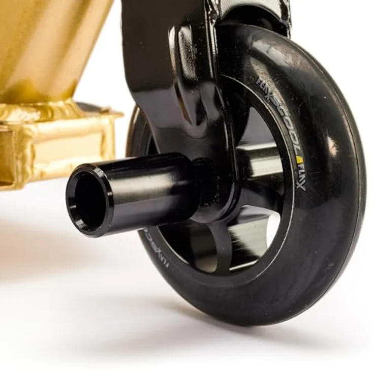 S'cool Stuntscooter flaX stunt - City Roller, Stuntscooter in dynamischem Design, robust und leicht, schwarz – Bild 3