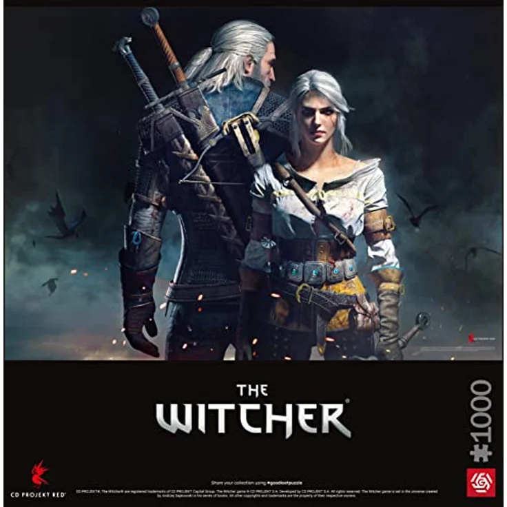 Good Loot The Witcher (Geralt & Ciri) Puzzle – Bild 2