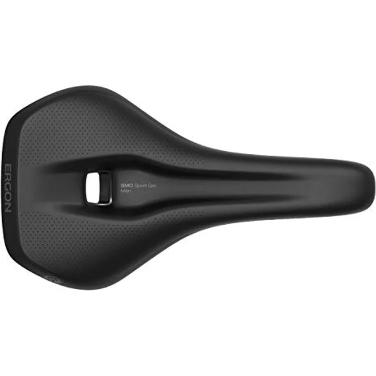 Ergon SMC Sport Gel Fahrradsattel | MTB Comfort | Männer | Small/Medium | Stealth Schwarz – Bild 2