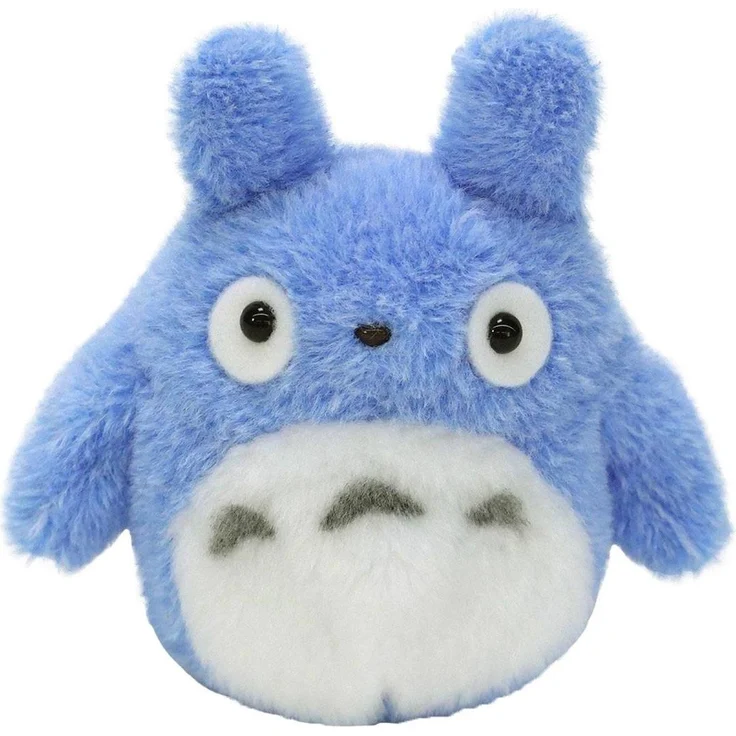 Sun Arrow Mein Nachbar Totoro Beanbag Plüschfigur Chuu-Totoro, 13 cm, blau, superweich und anschmiegsam