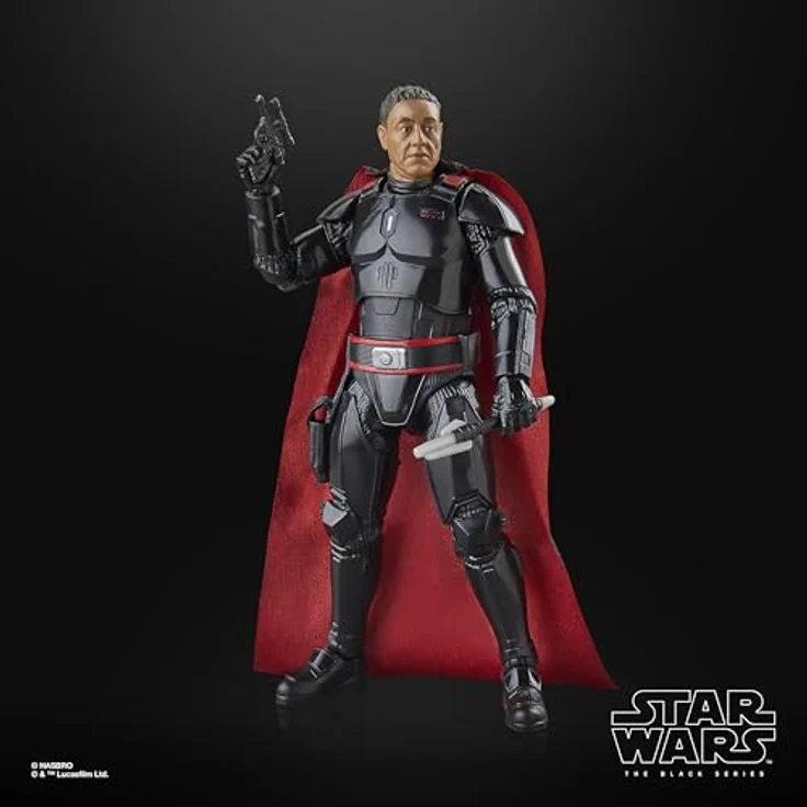 Star Wars The Black Series Moff Gideon, Premium Action-Figur (Dunkeltruppler Rüstung, 15 cm) mit dynamischer Beweglichkeit und Zubehör – Bild 3