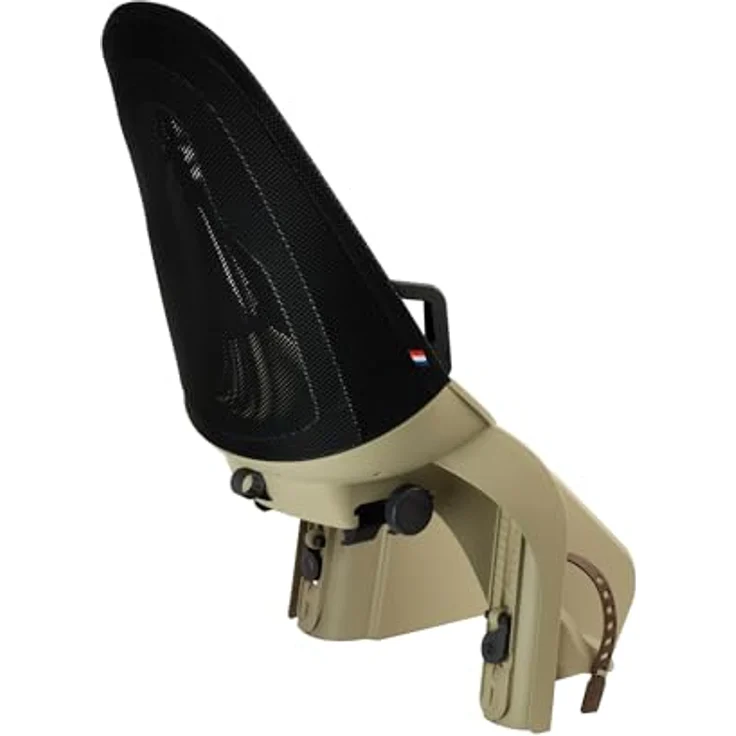 Qibbel Air Heck Sitje Frame, Fahrradsitz in Cappuccino – Bild 3