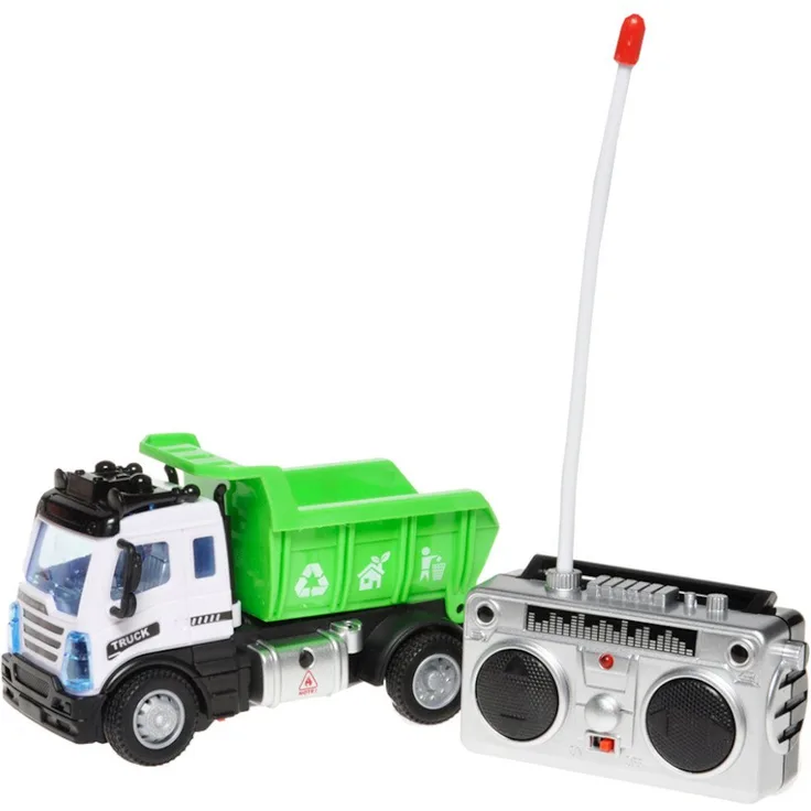 Toi-Toys RC-Auto Ferngesteuertes Müllauto (mit Licht & Sound), 12cm, geeignet ab 4 Jahren, Toi-Toys - Preisvergleich
