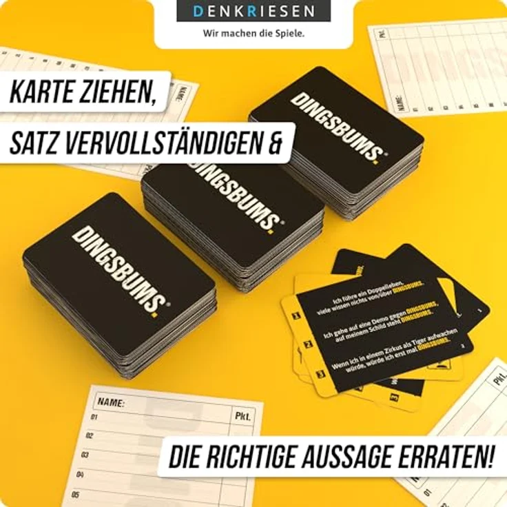 Denkriesen Partyfieber - Dingsbums, grundverkehrtes Partyspiel – Bild 7