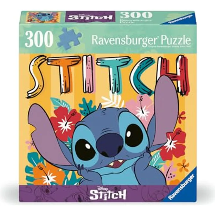 Ravensburger Puzzle 13399 - Stitch - 300 Teile Puzzle für Erwachsene und Kinder ab 8 Jahren