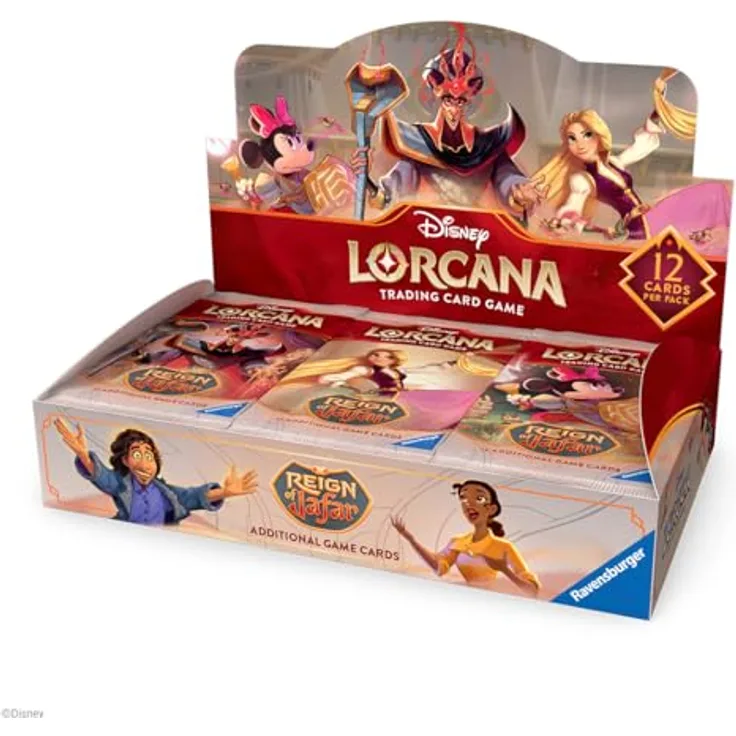 Ravensburger Spielverlag Disney Lorcana Reign of Jafar - Display mit 24 Boostern, Englisch