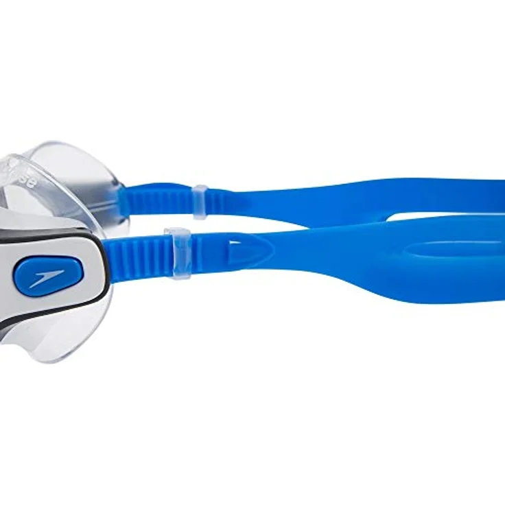 Speedo Unisex Erwachsene Biofuse Rift Mask Schwimmbrille, Lavarot/Rostgrau/Rauchfarben, Einheitsgröße – Bild 2