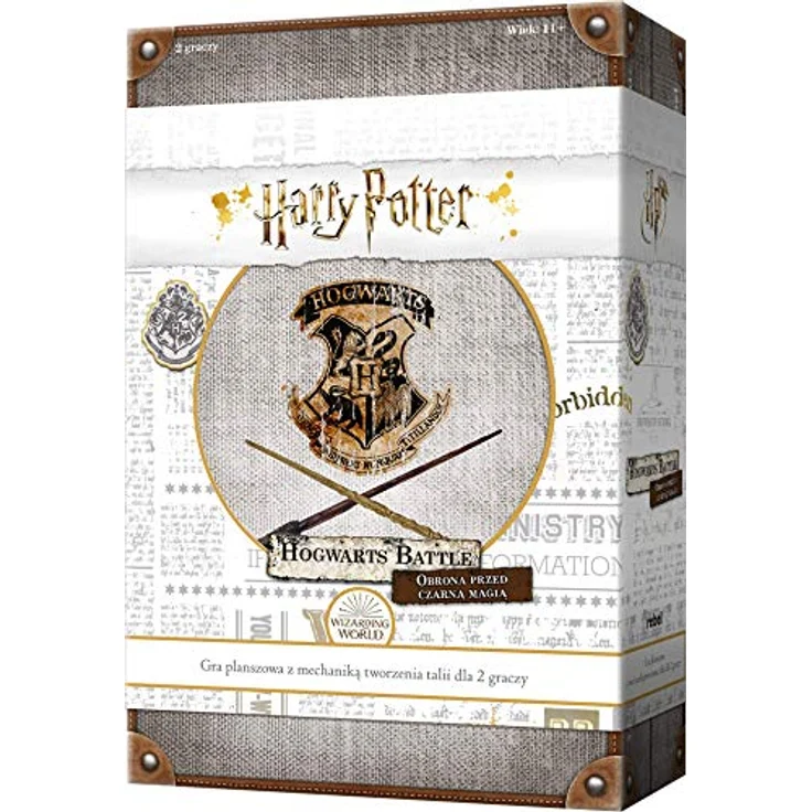 Rebel Harry Potter: Obrona p/czarnš magiš, Brettspiel für 2 Spieler mit strategischem Denken, polnische Version, ab 11 Jahren – Bild 1