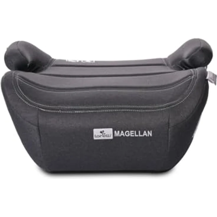 Lorelli Kindersitzerhöhung Sitzerhöhung i-Size Magellan, Bezug waschbar, Booster, für Kinder 125-150cm, 36 kg, schwarz – Bild 4